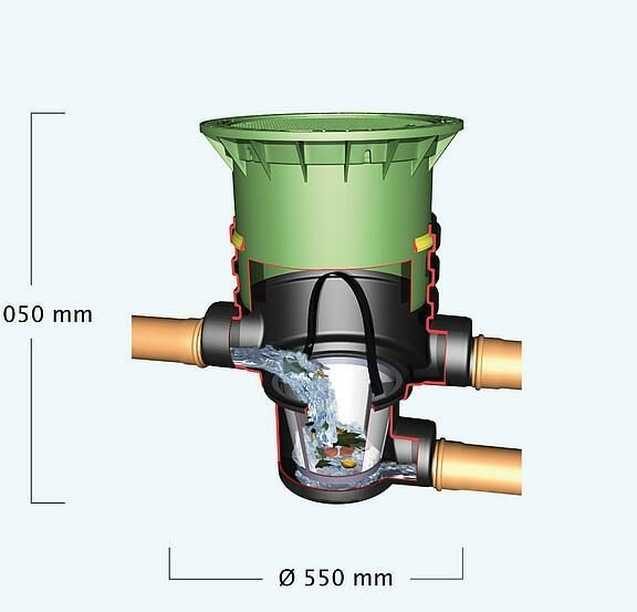 Industrijski filter Universal 3 zunanji specifikacije