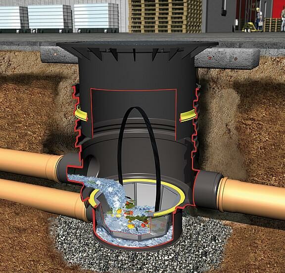 Industrijski filter Universal 3 zunanji za deževnico